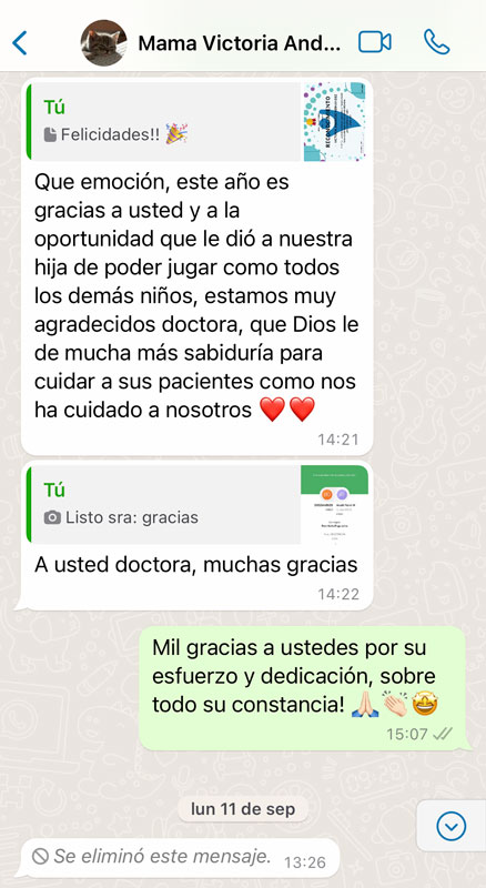 Dra Nancy Cruz testimonio alergias